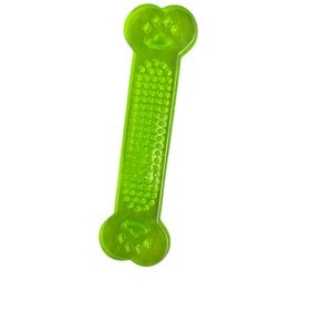 Green Dog Bone Chew Toy